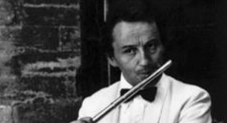 Flutist Alain Marion